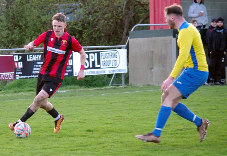 Hat-trick hero for Goodwick was Wiil Haworth